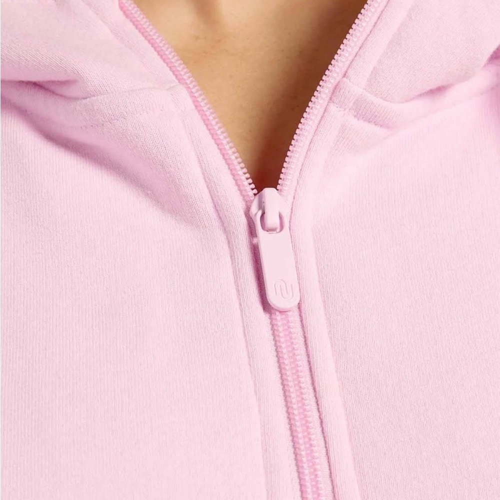 Nuuds vintage fleece Downtime quarter zip in Bon Bon size medium - Picture 11 of 11